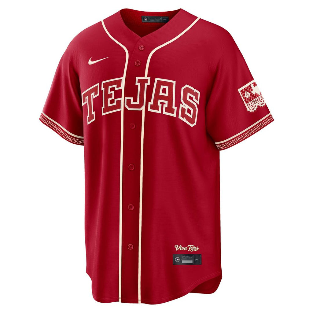Texas Rangers Brandon Nimmo | Nike Red 2026 City Connect Stadium Jersey