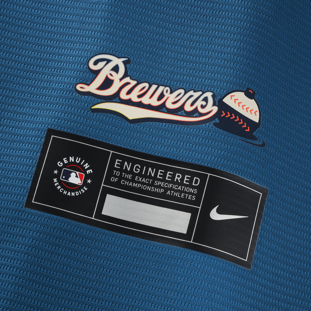 Milwaukee Brewers | Nike Mineral Blue 2026 City Connect Stadium Jersey