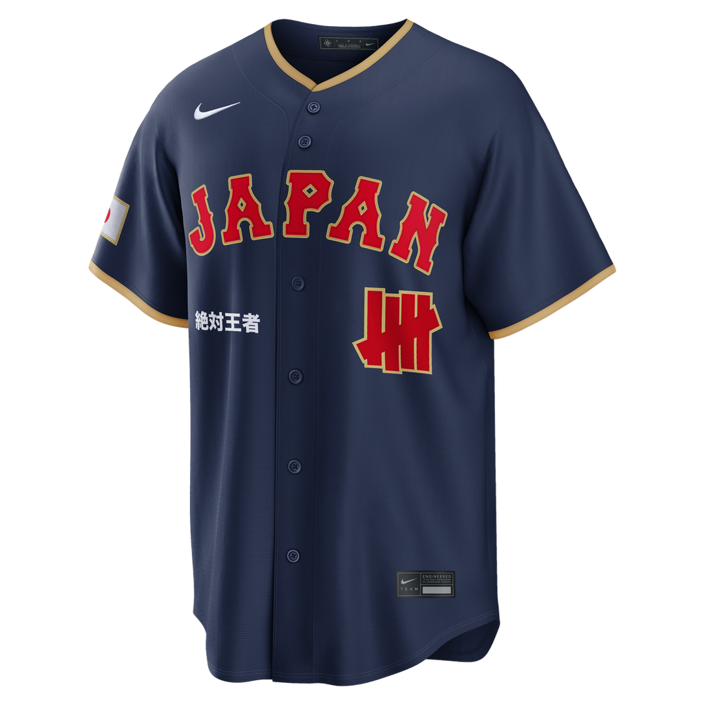 Japan Baseball | Nike x Undefeated Navy 2026 World Baseball Classic Stadium Jersey