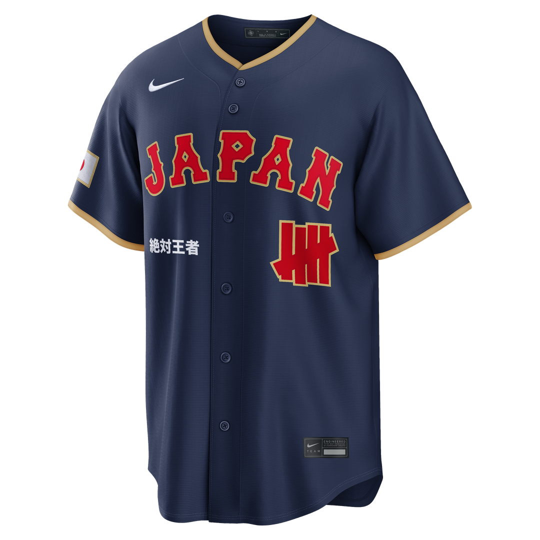 Japan Baseball | Nike x Undefeated Navy 2026 World Baseball Classic Stadium Jersey