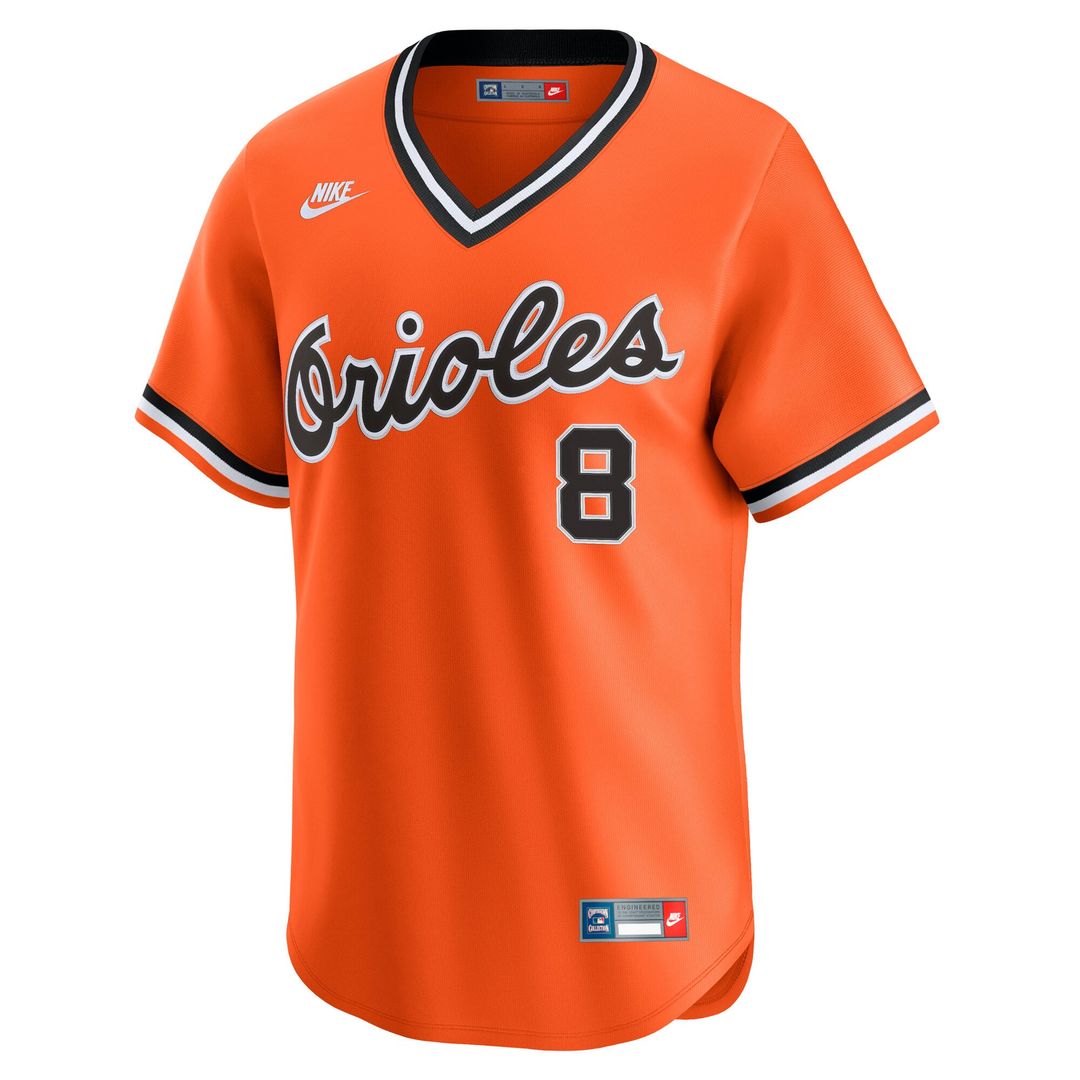 Baltimore Orioles Cal Ripken Sr. | Nike Orange Throwback Cooperstown Collection Limited Jersey