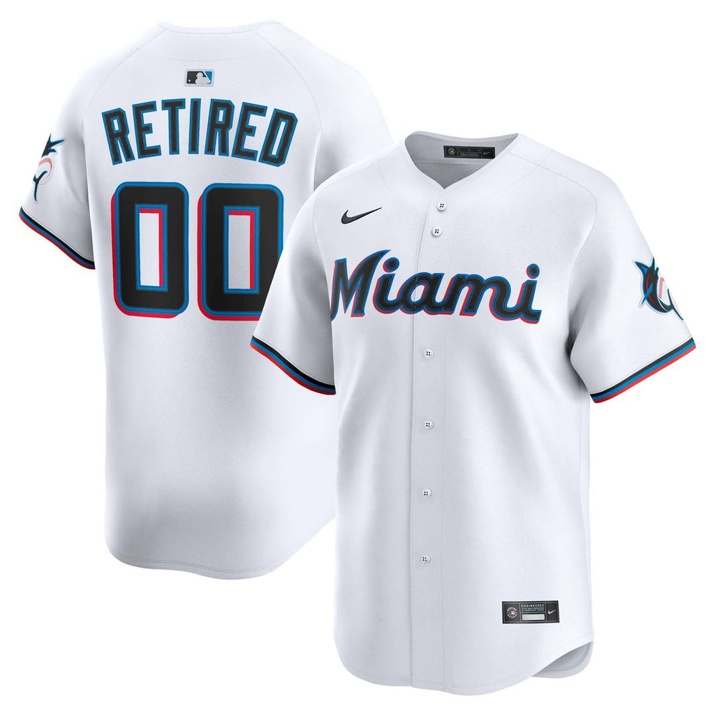 Miami Marlins | Nike White Home Limited Pick-A-Player Retired Roster Jersey