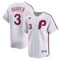 Philadelphia Phillies Bryce Harper | Nike White Cooperstown Collection Limited Jersey