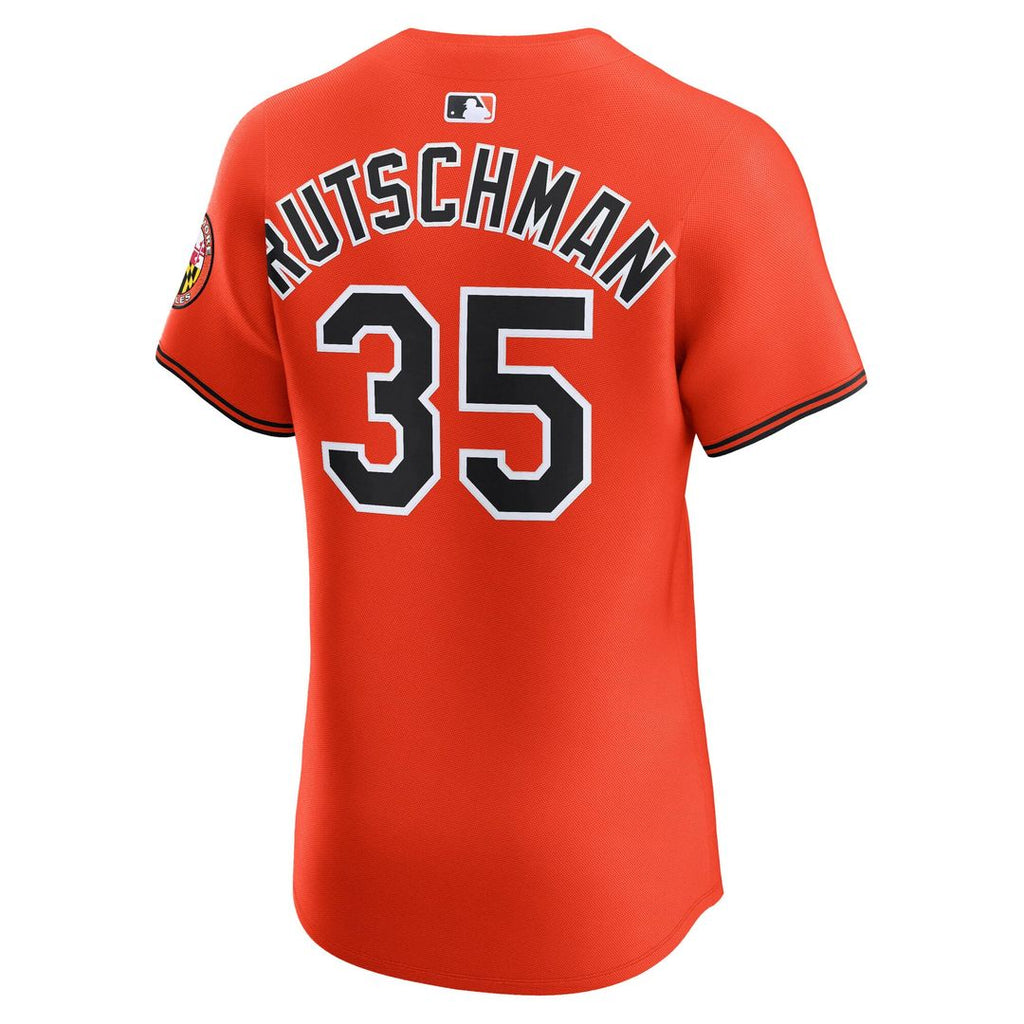 Baltimore Orioles Adley Rutschman | Nike Orange Alternate 2 Elite Jersey