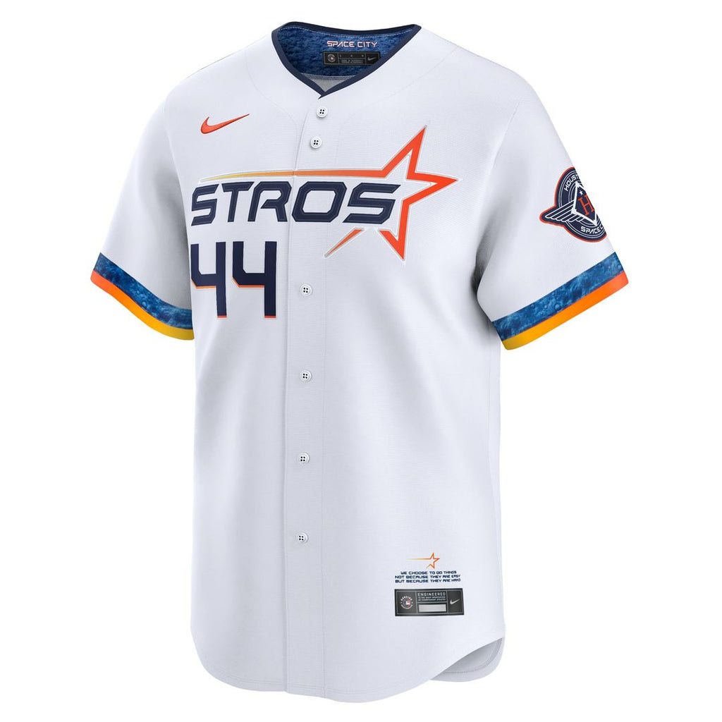 Houston Astros Yordan Alvarez | Nike White 2025 City Connect Limited Player Jersey