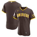 San Diego Padres | Nike Brown Road Sponsor Patch Authentic Jersey