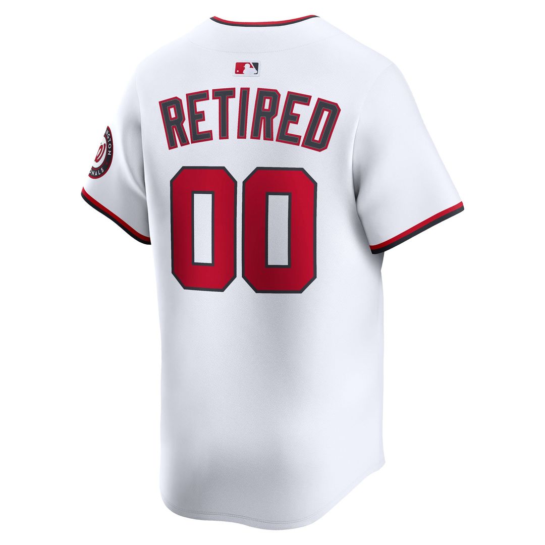 Washington Nationals | Nike White Home Limited Pick-A-Player Retired Roster Jersey