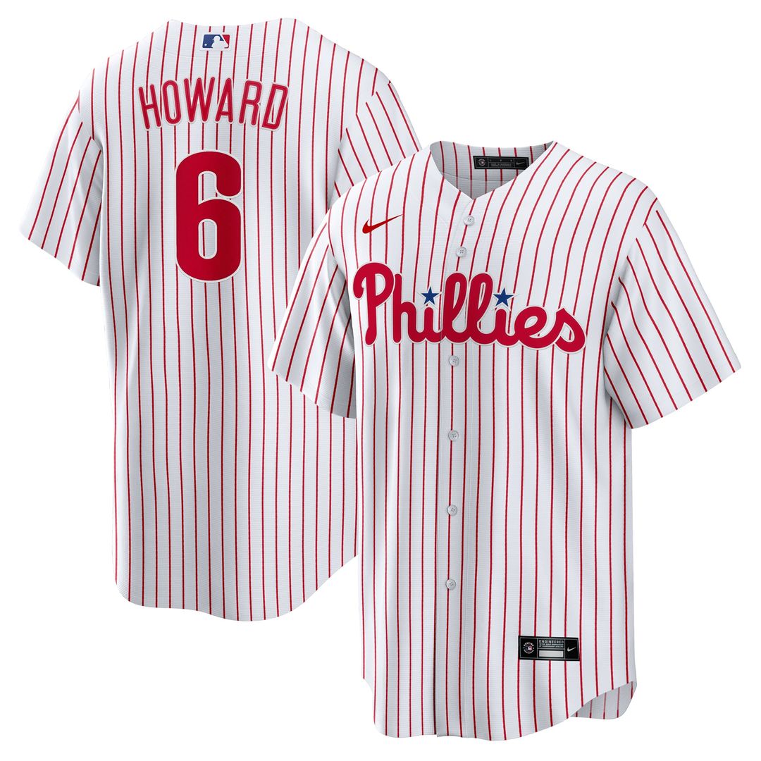 Philadelphia Phillies Ryan Howard | Nike White Replica Player Jersey