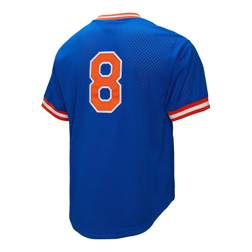 New York Mets Gary Carter | Mitchell & Ness Royal Big & Tall Cooperstown Collection Mesh Batting Practice Jersey