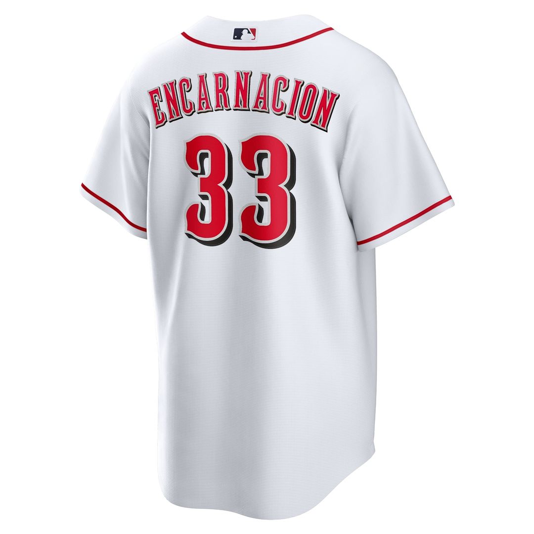 Cincinnati Reds Christian Encarnacion-Strand | Nike White Home Replica Jersey