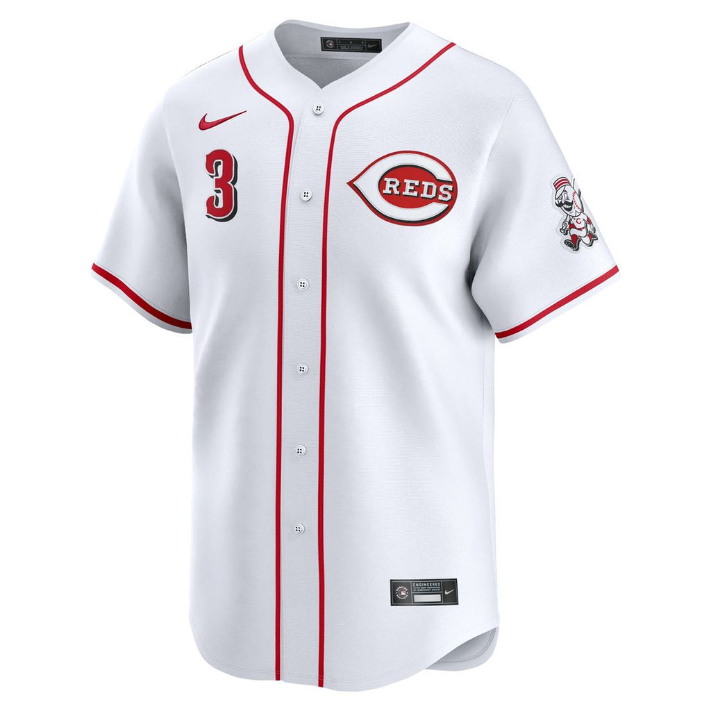 Cincinnati Reds Ke'Bryan Hayes | Nike White Home Limited Player Jersey