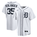 Detroit Tigers Justin Verlander | Nike White Home Replica Jersey