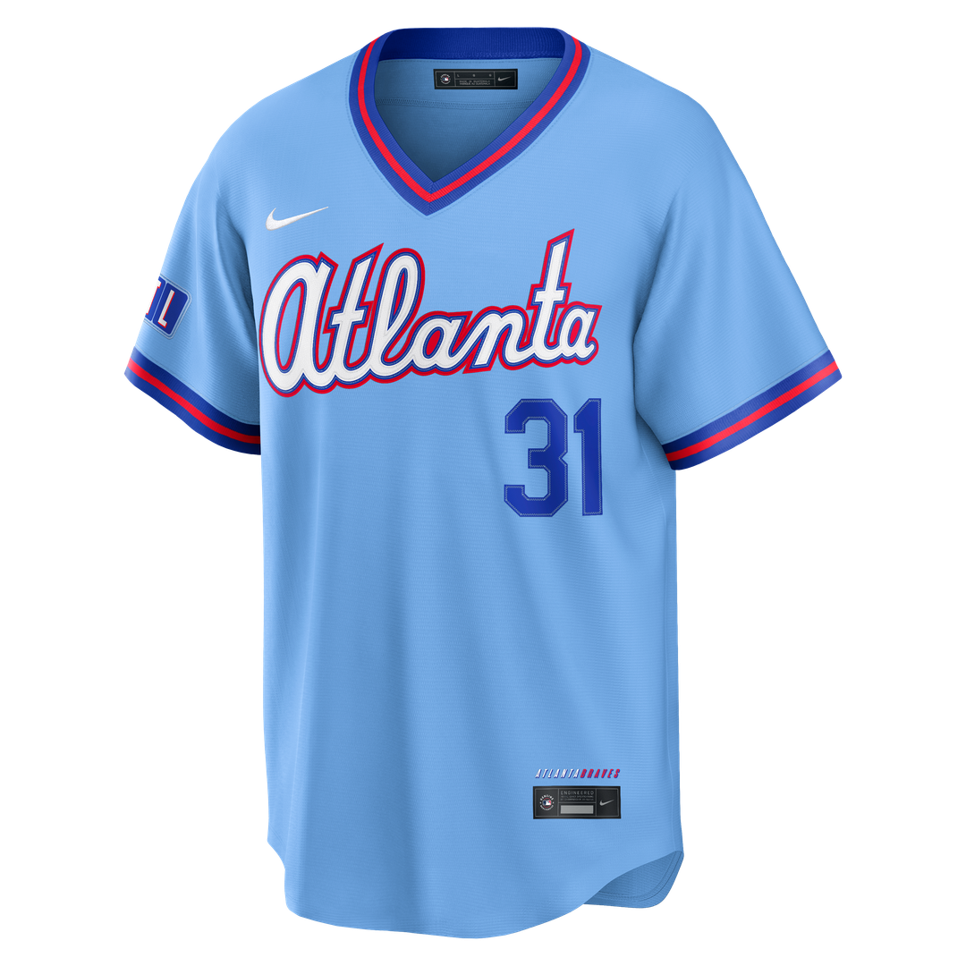 Atlanta Braves Greg Maddux | Nike Powder Blue 2026 City Connect Stadium Jersey
