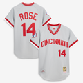 Cincinnati Reds Pete Rose | Mitchell & Ness Gray 1976 Authentic Jersey