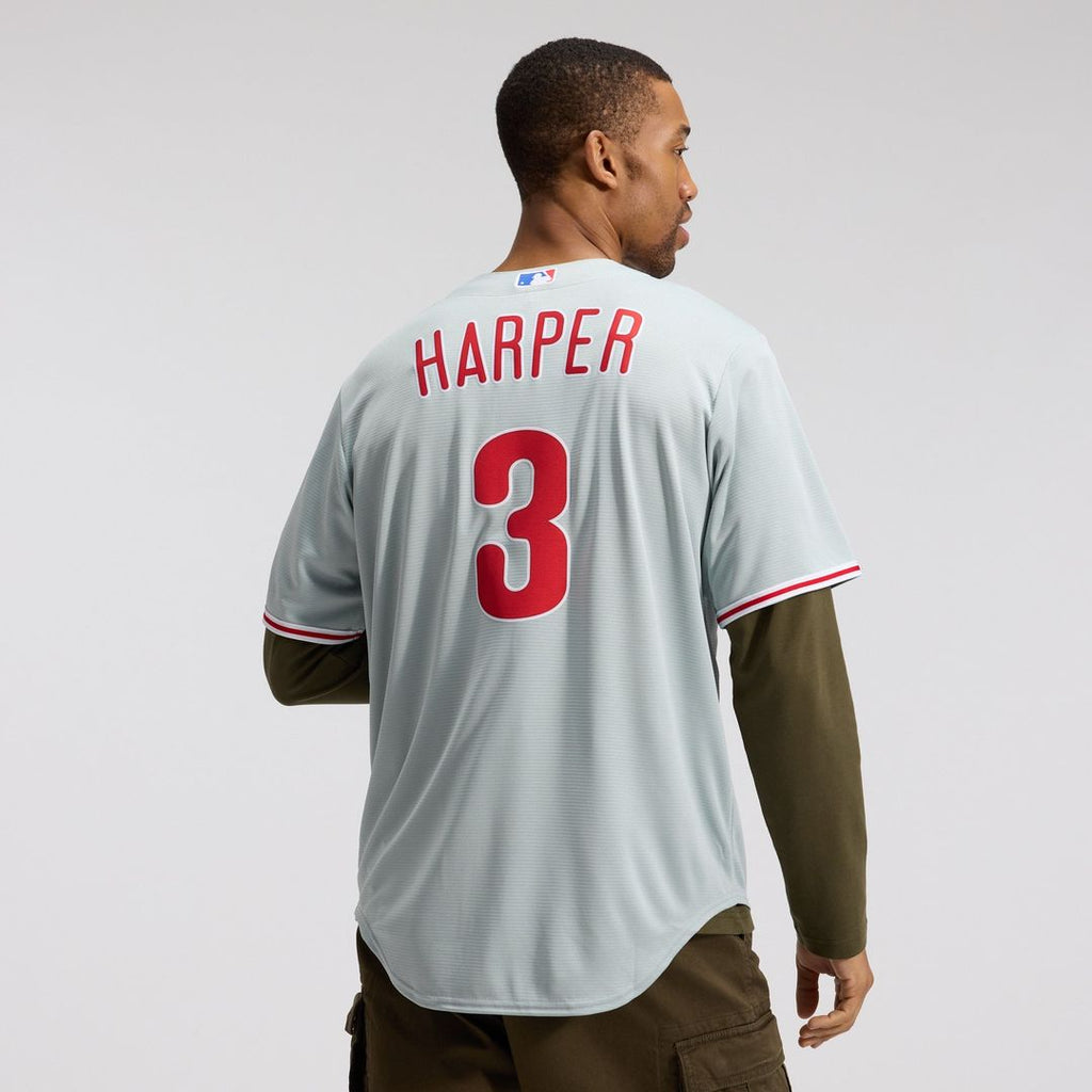 Philadelphia Phillies Bryce Harper | Nike Gray Road Replica Jersey