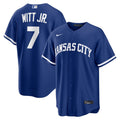 Kansas City Royals Bobby Witt Jr. | Nike Royal Alternate Replica Jersey