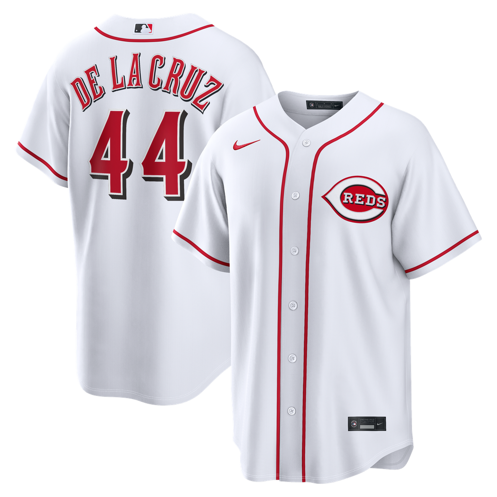 Cincinnati Reds Elly De La Cruz | Nike White Home Replica Jersey