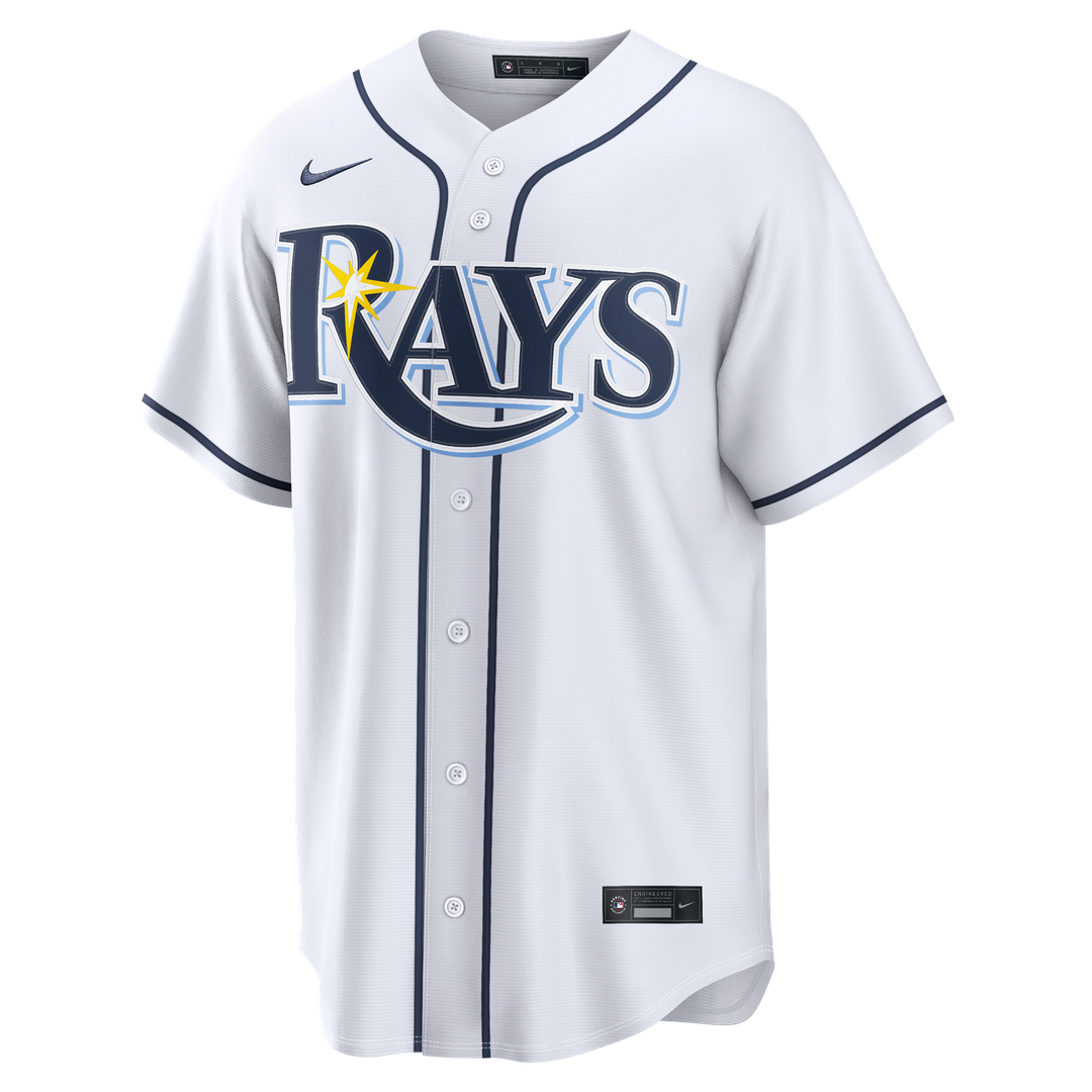 Tampa Bay Rays Freddy Peralta | Nike White Home Replica Jersey