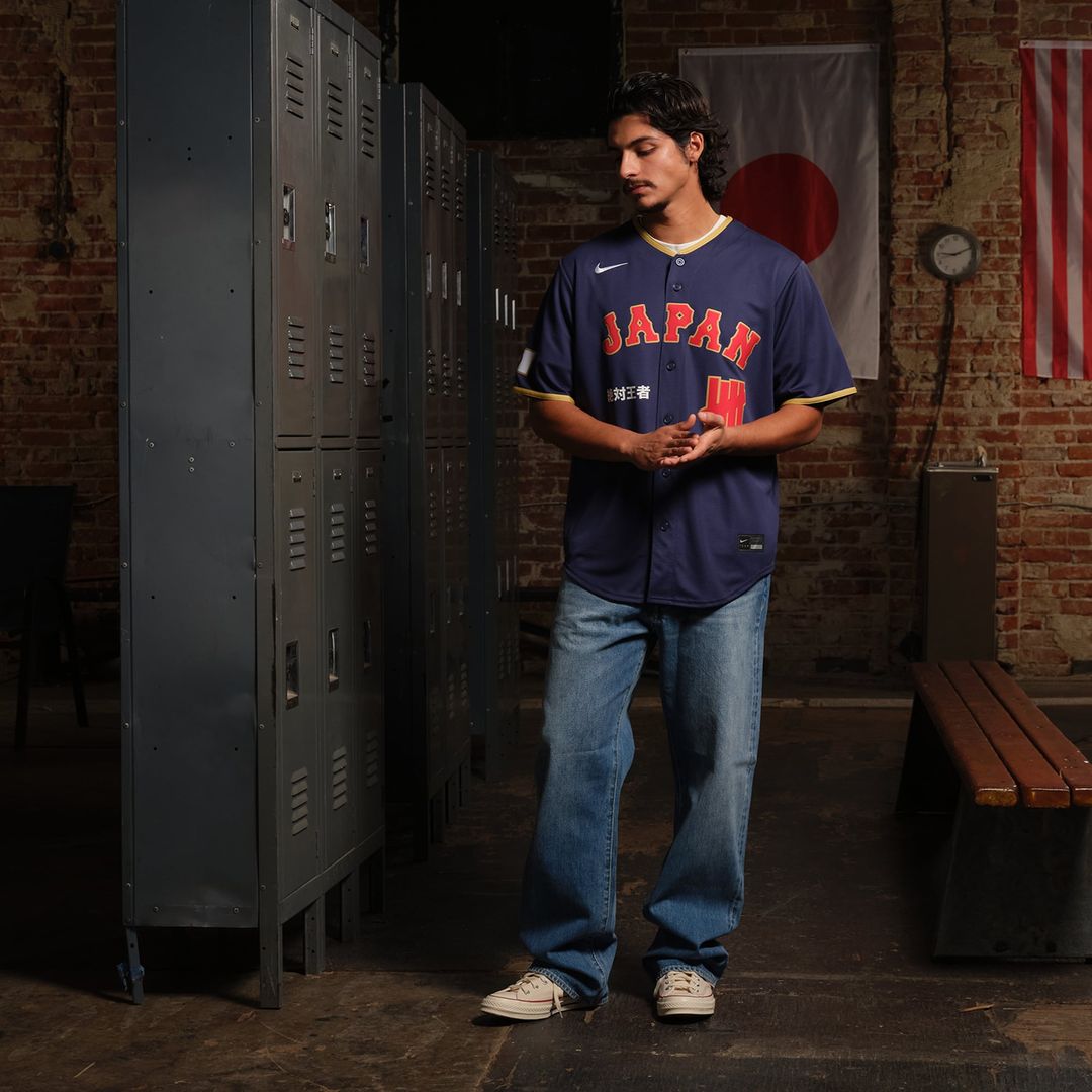 Japan Baseball | Nike x Undefeated Navy 2026 World Baseball Classic Stadium Jersey