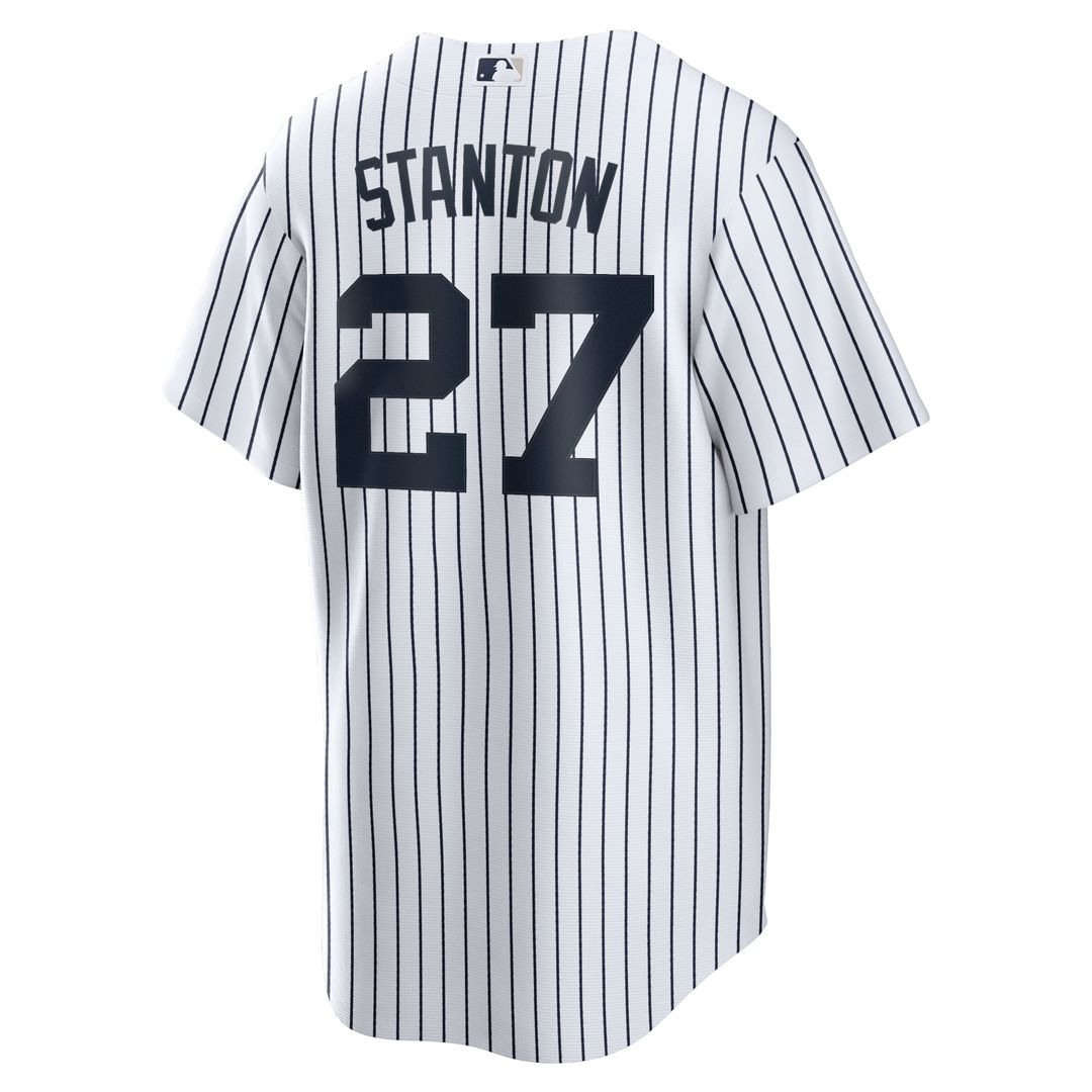 New York Yankees Giancarlo Stanton | Nike White Home Replica Player Name Jersey