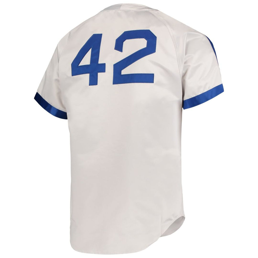 Brooklyn Dodgers Jackie Robinson | Mitchell & Ness Gray Cooperstown Collection Authentic Jersey