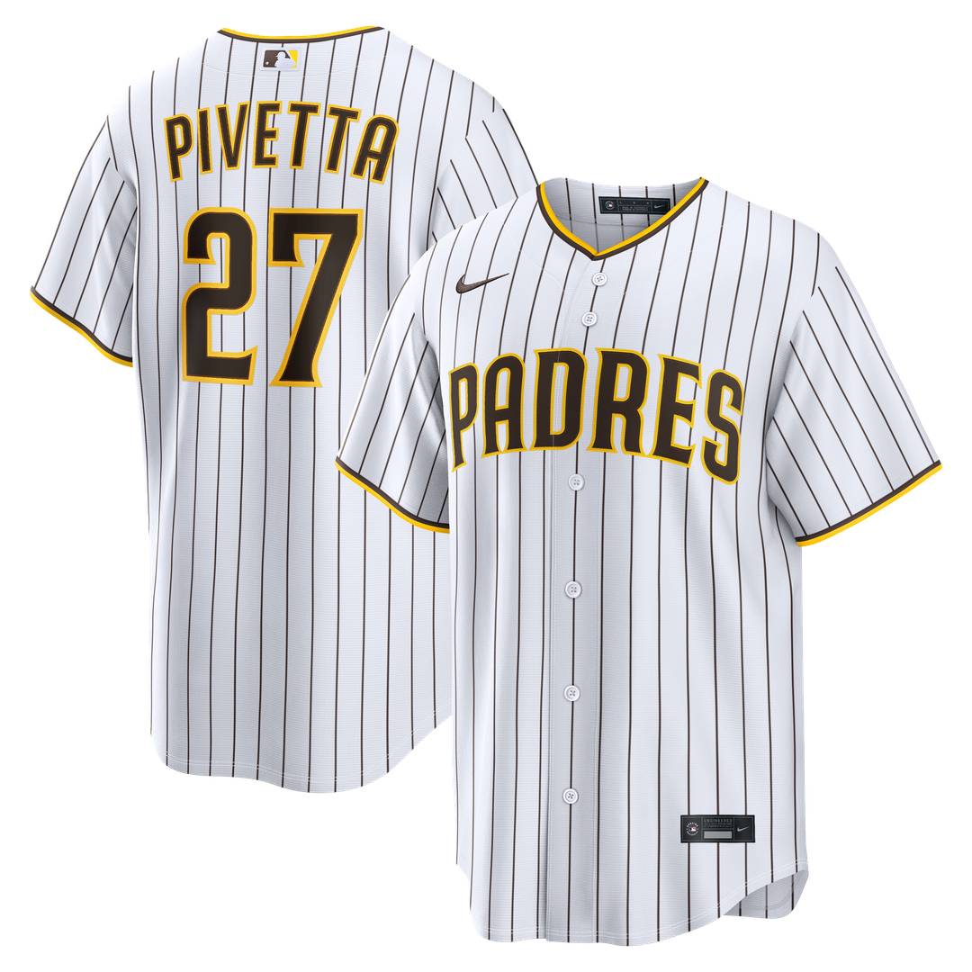 San Diego Padres Nick Pivetta | Nike White Home Replica Jersey