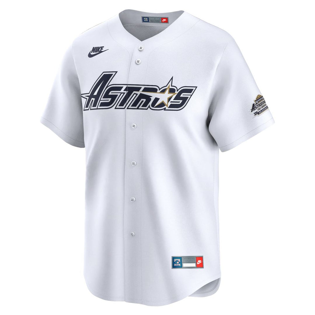Houston Astros Craig Biggio | Nike White Throwback Cooperstown Collection Limited Jersey
