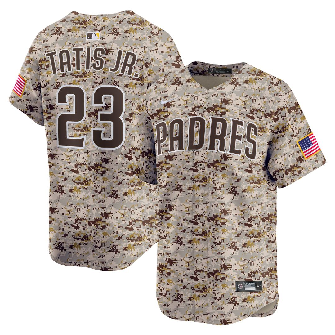 San Diego Padres Fernando Tatis Jr. | Nike Camo Alternate 2 Limited Jersey