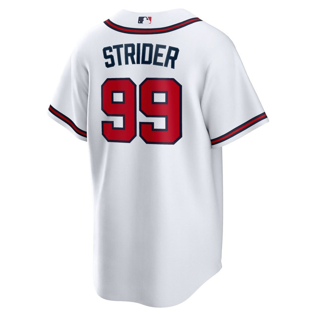 Atlanta Braves Spencer Strider | Nike White Replica Player Jersey