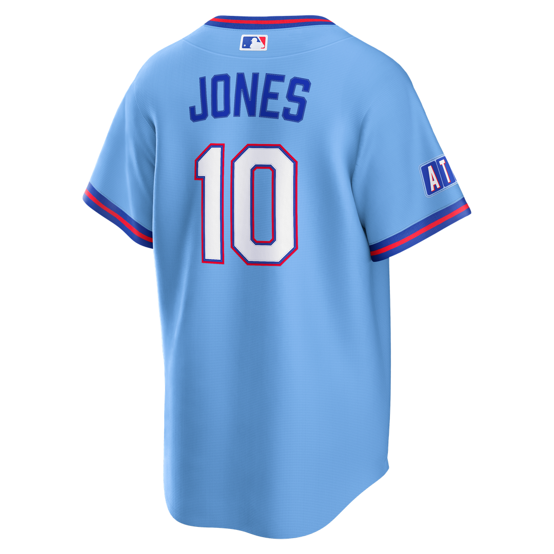 Atlanta Braves Chipper Jones | Nike Powder Blue 2026 City Connect Stadium Jersey
