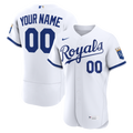 Kansas City Royals | Nike White Home Authentic Custom Jersey