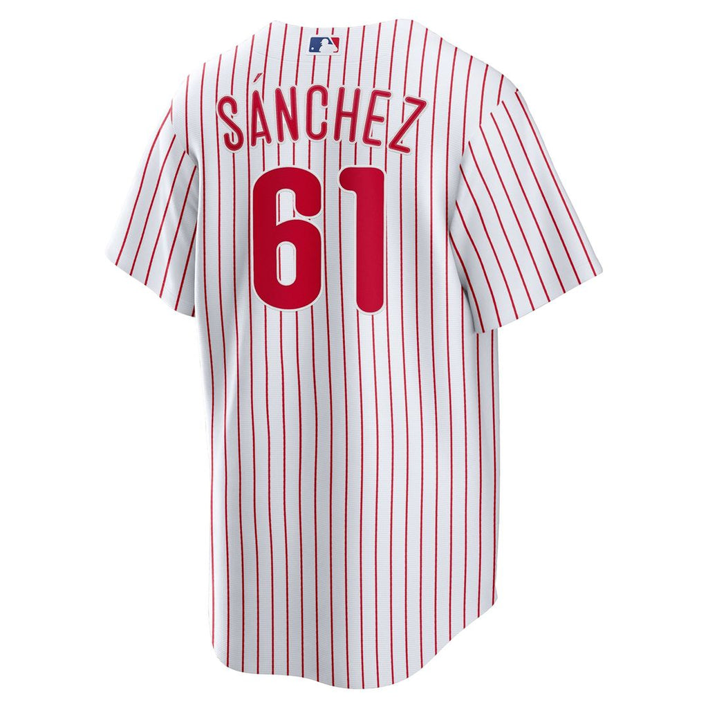 Philadelphia Phillies Cristopher Sanchez | Nike White Home Replica Jersey