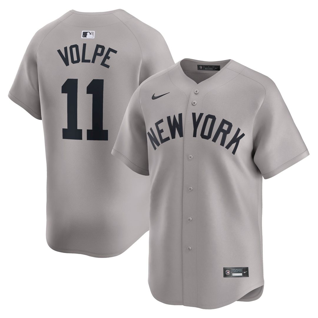 New York Yankees Anthony Volpe | Nike White Home Limited Player Jersey
