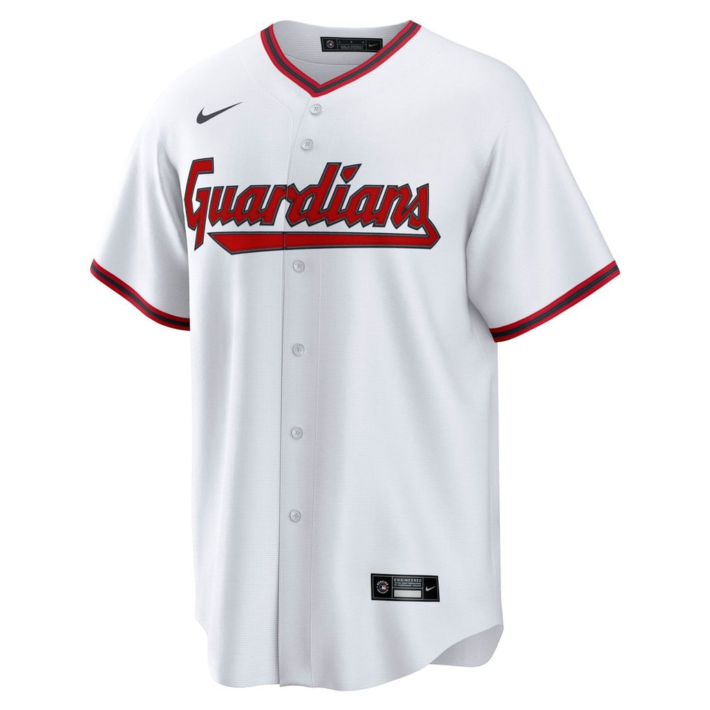 Cleveland Guardians Steven Kwan | Nike White Home Replica Jersey
