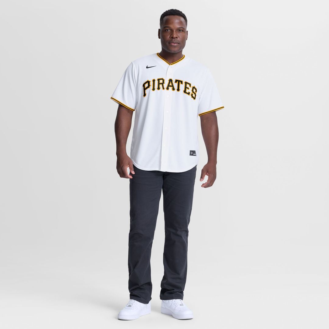 Pittsburgh Pirates Lake Bachar | Nike White Home Replica Jersey