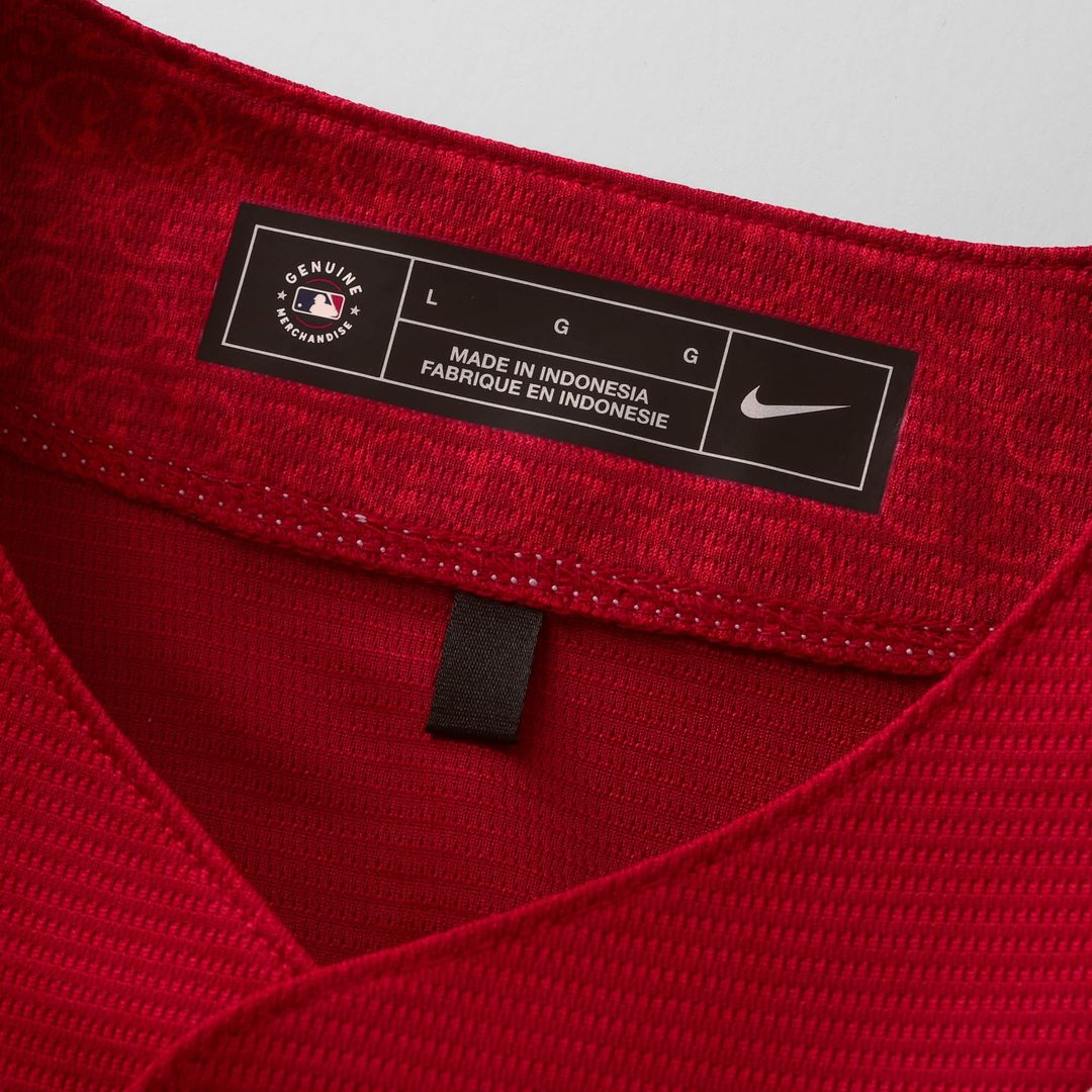 Texas Rangers Brandon Nimmo | Nike Red 2026 City Connect Stadium Jersey
