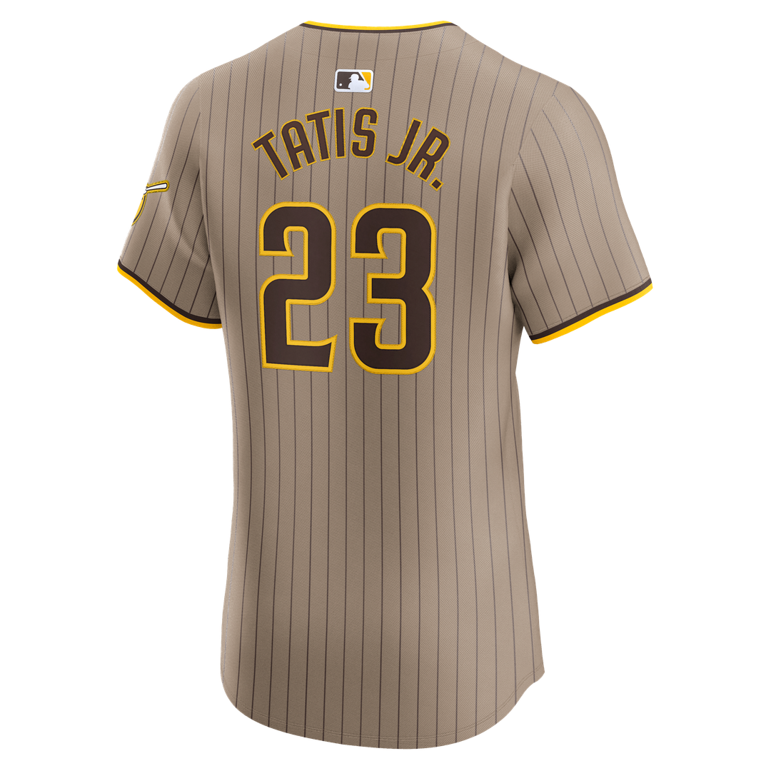 San Diego Padres Fernando Tatis Jr. | Nike Sand Alternate Elite Player Jersey