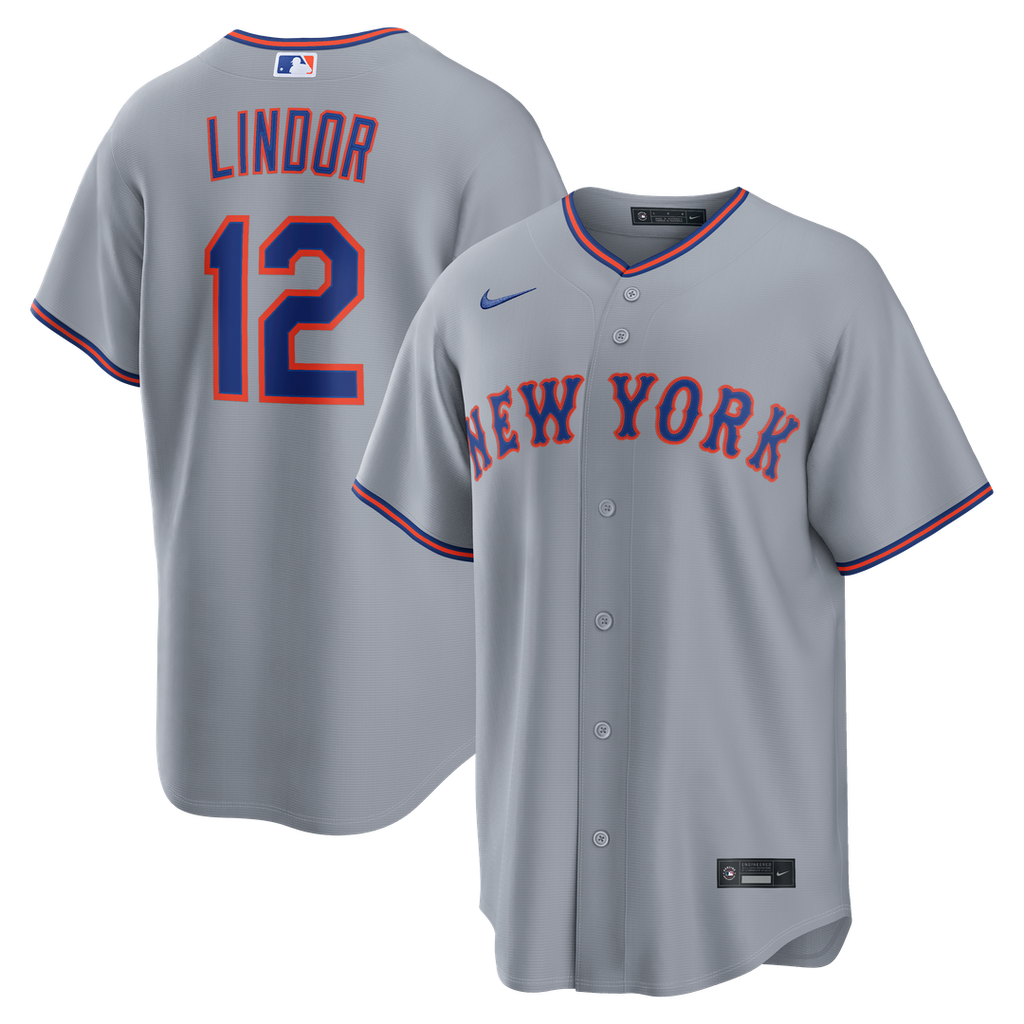 New York Mets Francisco Lindor | Nike Royal Alternate Replica Jersey