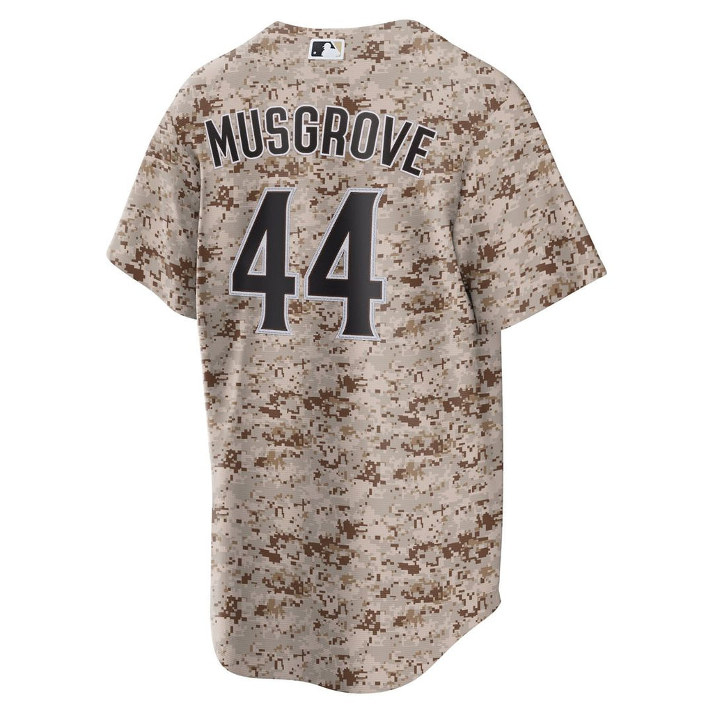 San Diego Padres Joe Musgrove | Nike Camo USMC Alternate Replica Player Jersey