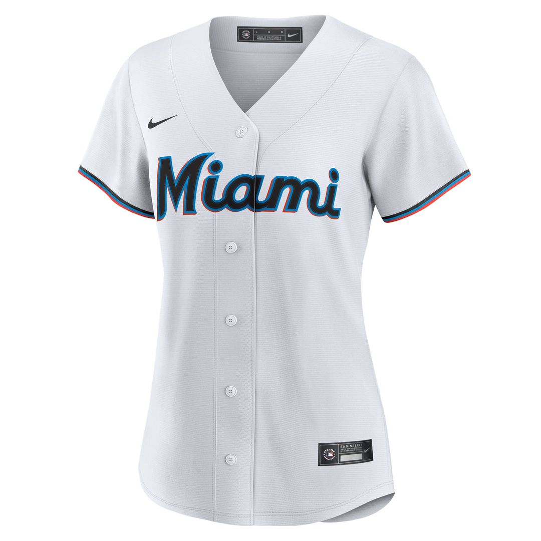 Women's Miami Marlins Connor Norby | Nike White Home Replica Jersey