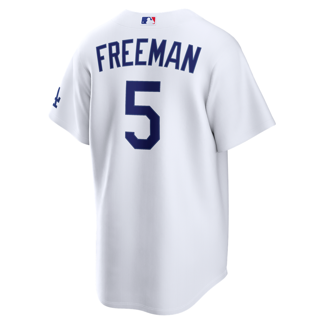 Los Angeles Dodgers Freddie Freeman | Nike White Home Stadium Jersey