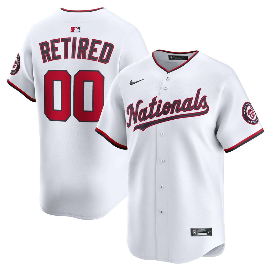 Washington Nationals | Nike White Home Limited Pick-A-Player Retired Roster Jersey