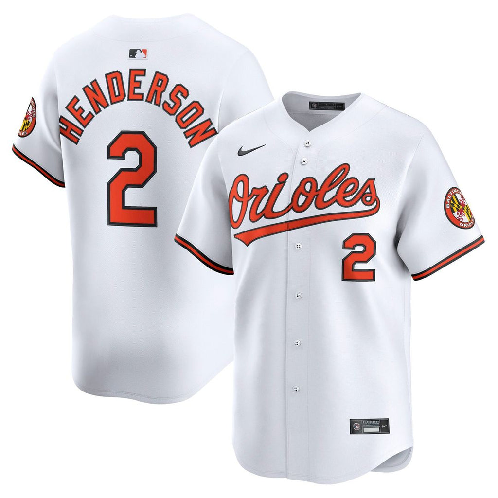Baltimore Orioles Gunnar Henderson | Nike Black Alternate Limited Player Jersey