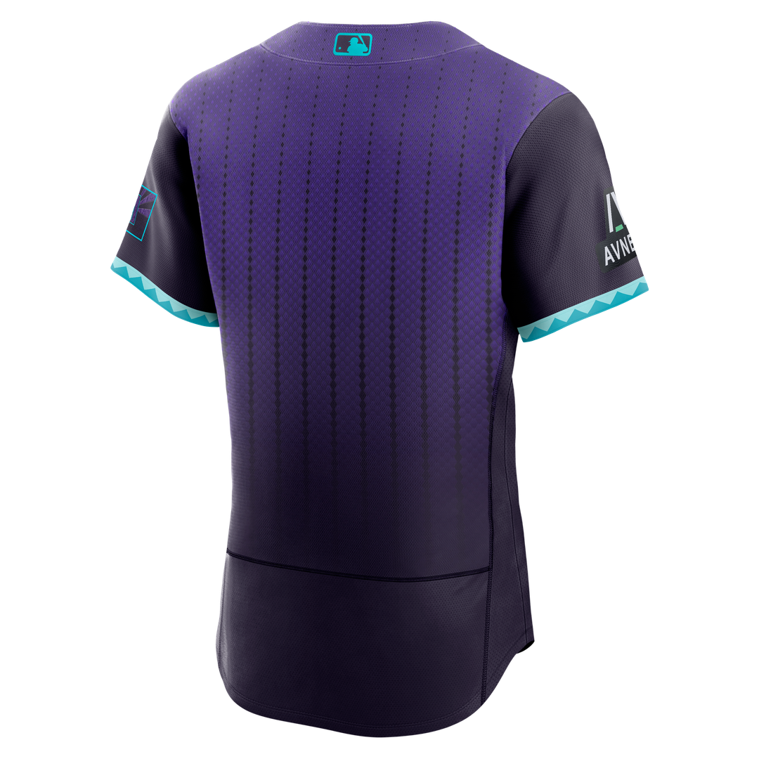Arizona Diamondbacks | Nike Purple City Connect Authentic Sponsor Patch Jersey