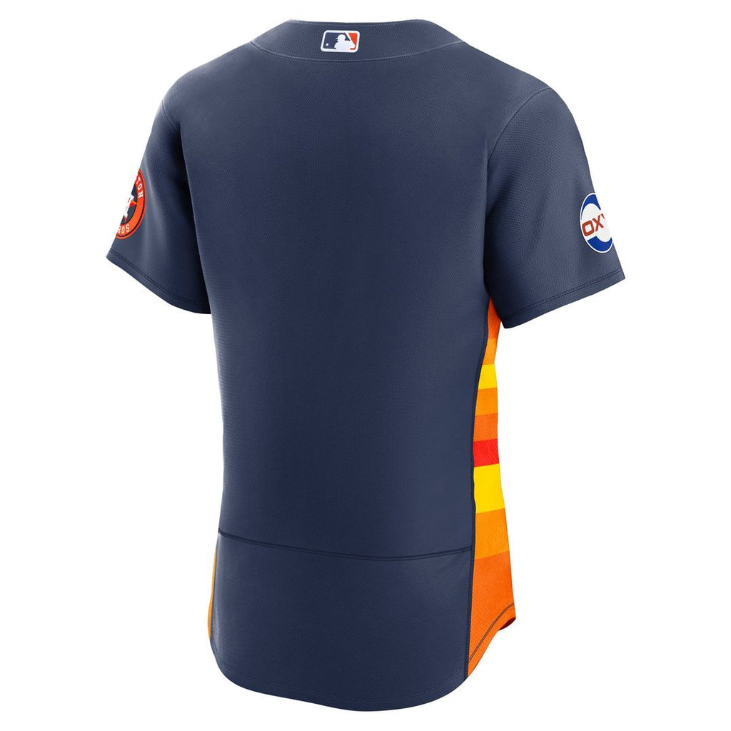 Houston Astros | Nike Orange Alternate Sponsor Patch Authentic Jersey