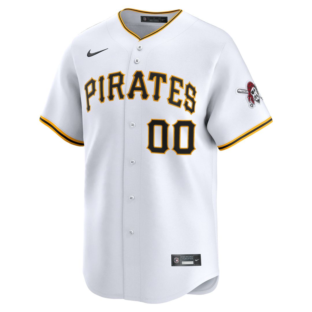 Pittsburgh Pirates | Nike White Home Limited Custom Jersey
