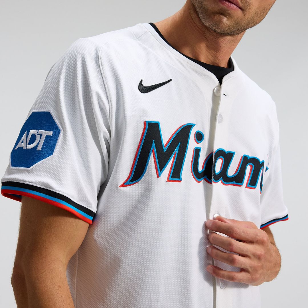 Miami Marlins | Nike White Home Elite Jersey