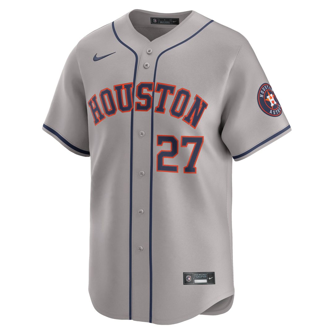 Houston Astros Jose Altuve | Nike Gray Road Limited Player Jersey