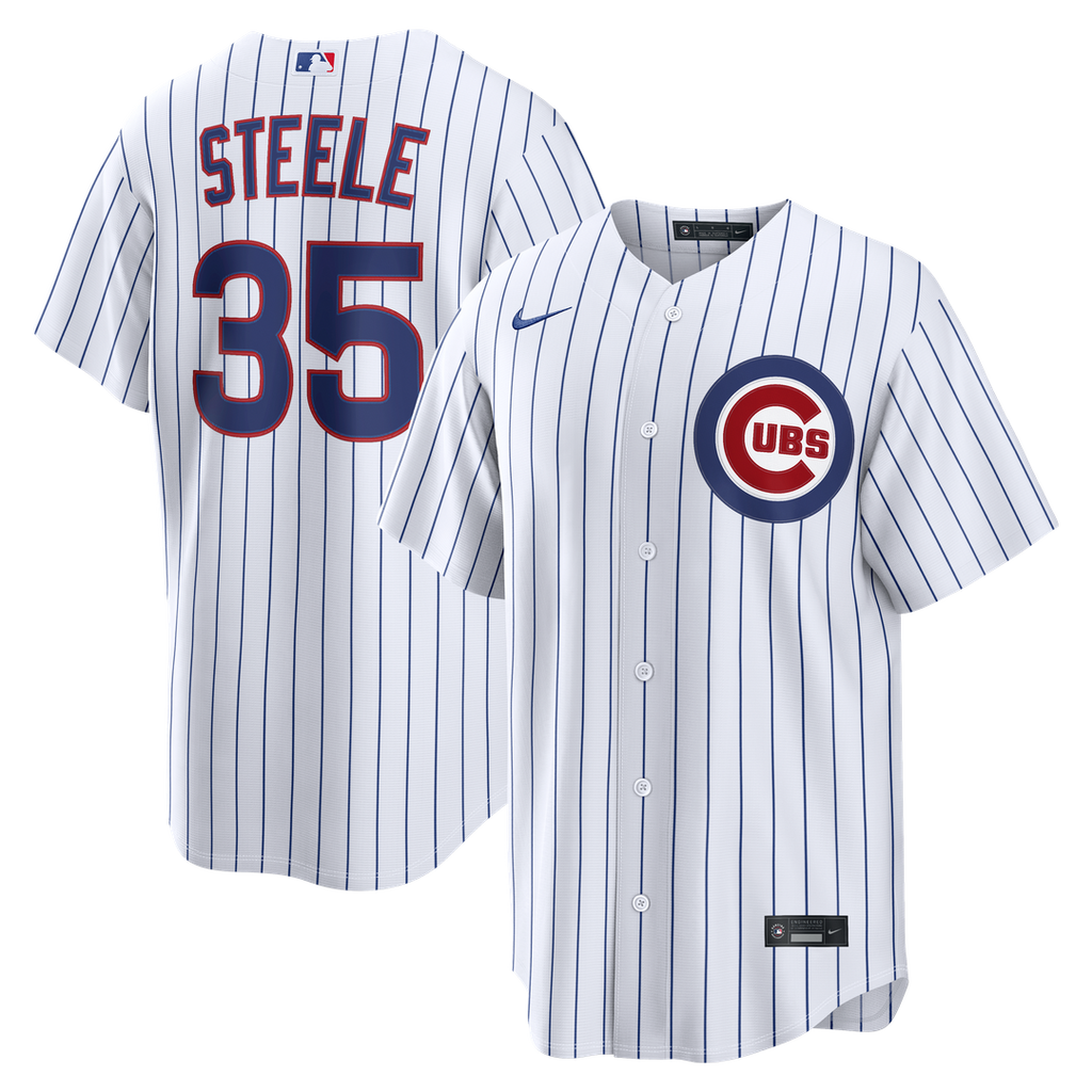 Chicago Cubs Justin Steele | Nike White Home Replica Jersey