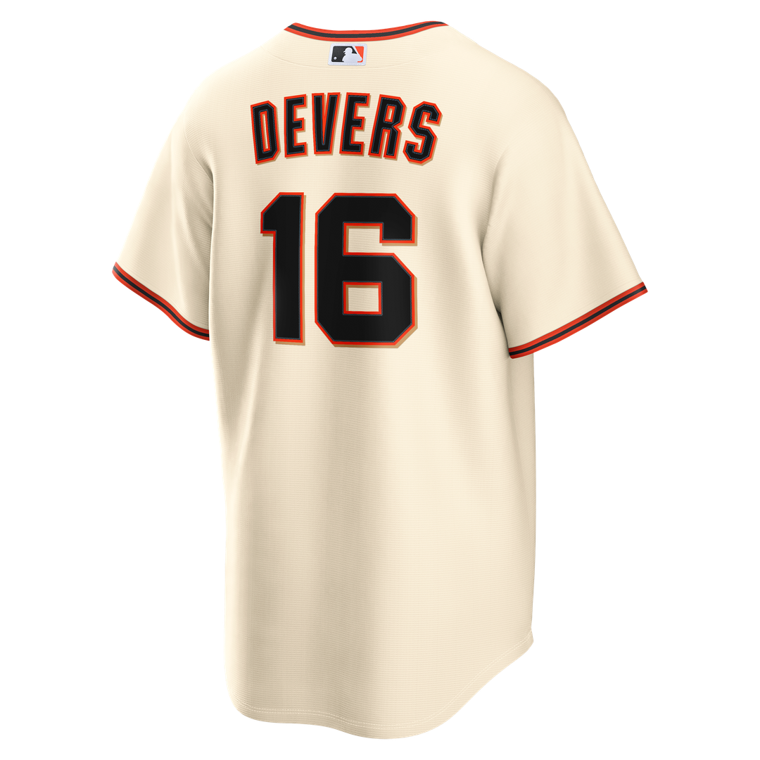 San Francisco Giants Rafael Devers | Nike Cream Home Replica Jersey